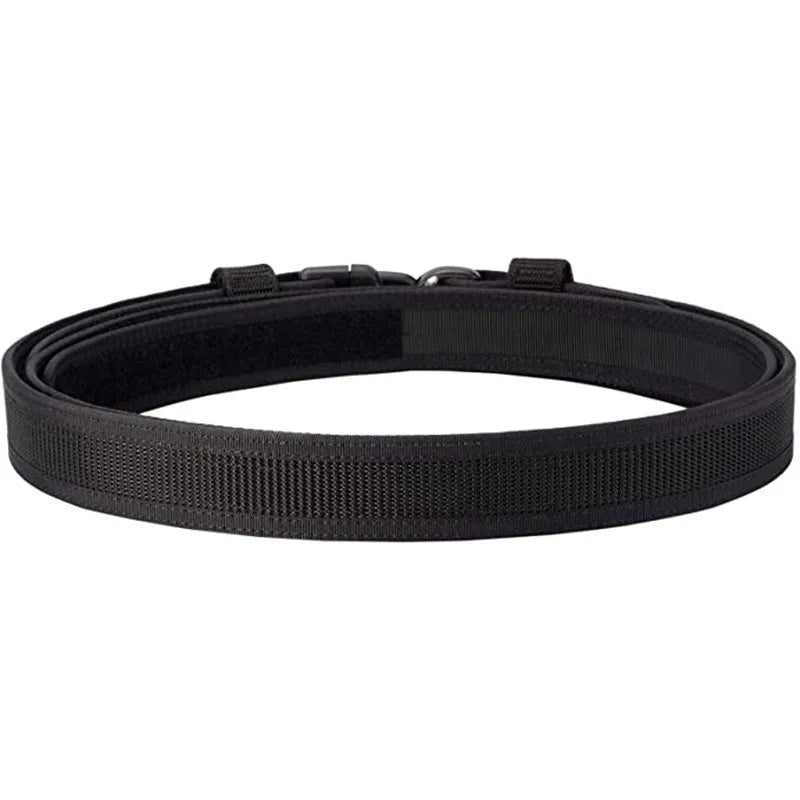 2 in 1 Tactical Belt Quick Release  Buckle MOLLE  Mens Belts width 5CM