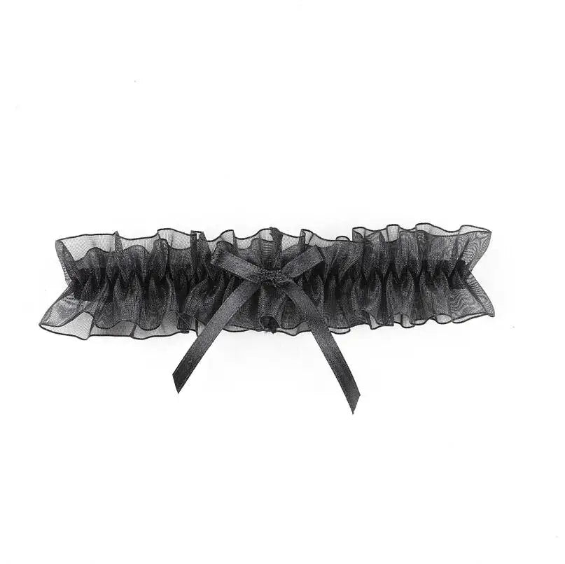 Newest Women Sexy Elasticity Harness Heart Fashion Bondage Goth Decor Garter Belt Thigh Harness Leather Lingerie for Stockings