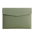 Leather Document Bag A4 Envelope Document Holder Quality Briefcase Data Contract Bill File Bag Document Organizer Storage Bag