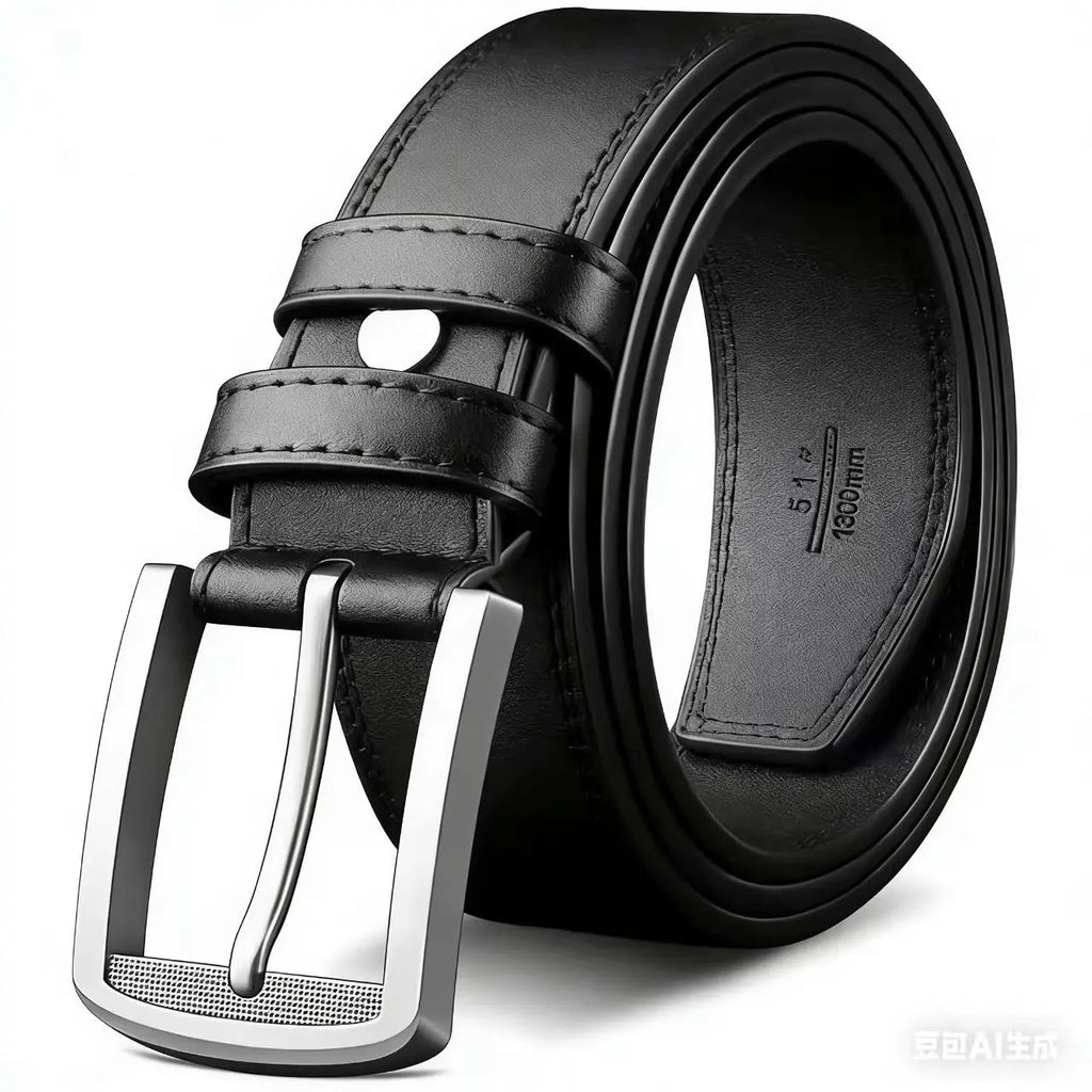 genuine leather luxury brand men's belt, business fashion trend belt, men's jeans decorative belt for men