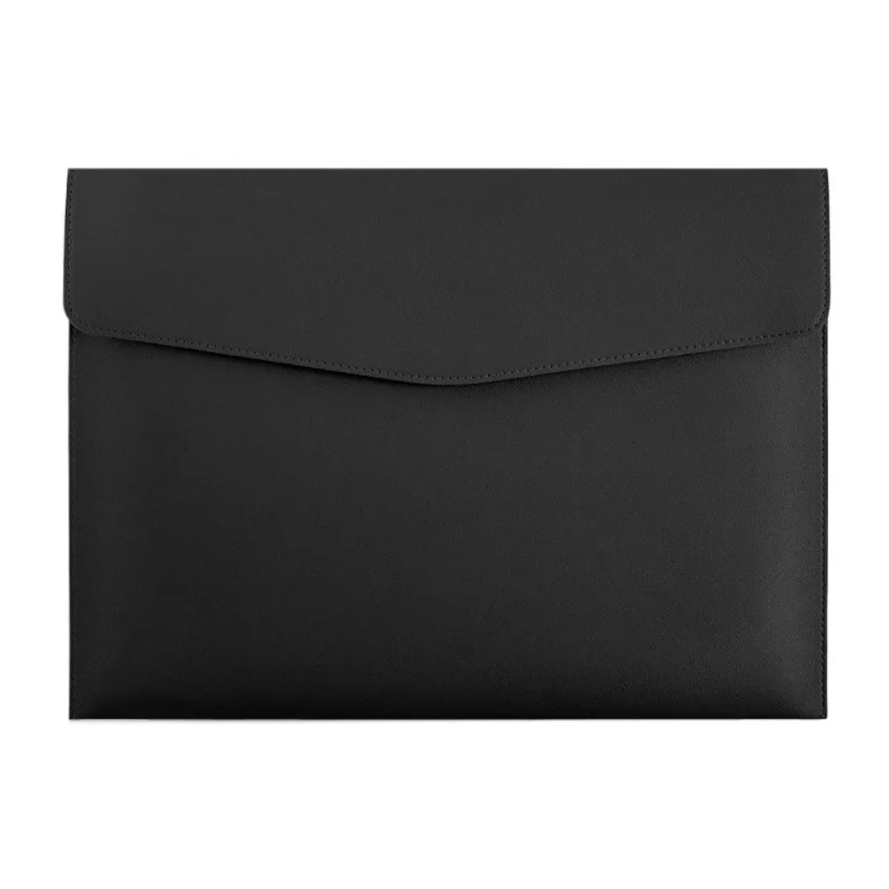 Leather Document Bag A4 Envelope Document Holder Quality Briefcase Data Contract Bill File Bag Document Organizer Storage Bag