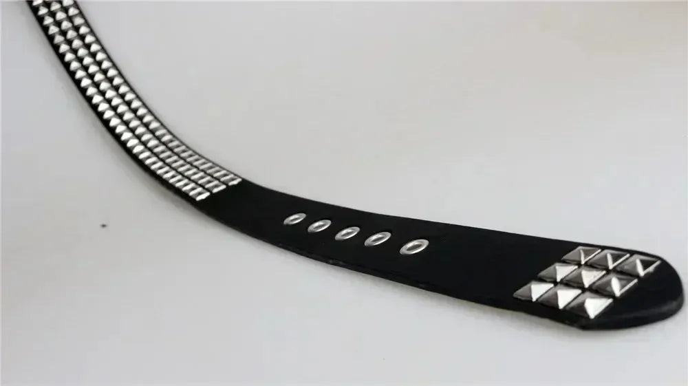 2026 New Square Bead Rivet Belt Metal Pyramid Belt Men and Women Punk Hardware Jeans Belt Y2K Belt Designer Belt Women's Belts