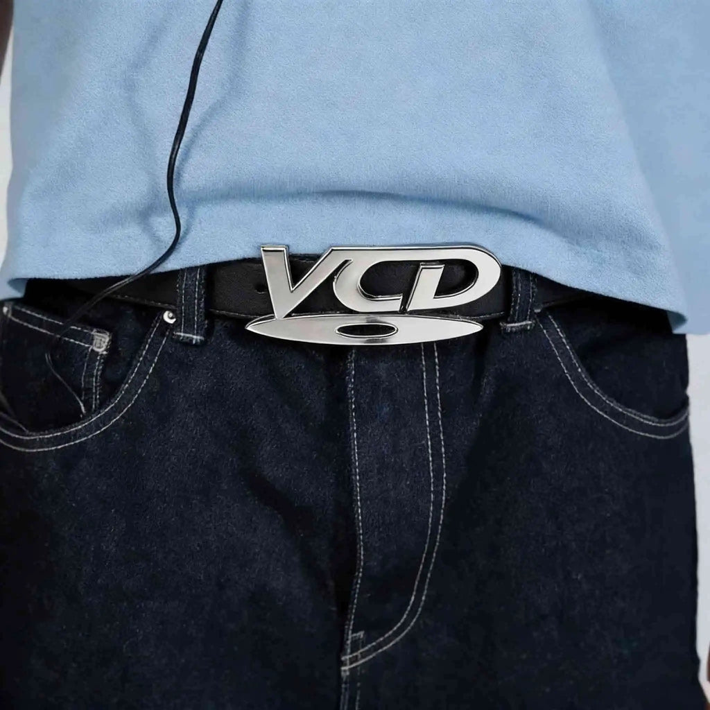 2026 Y2k Retro Dvd Buckle Belt Women Fashion Waistband, Trendy Niche Design, Versatile Accessory Perfect For Jeans, Statement