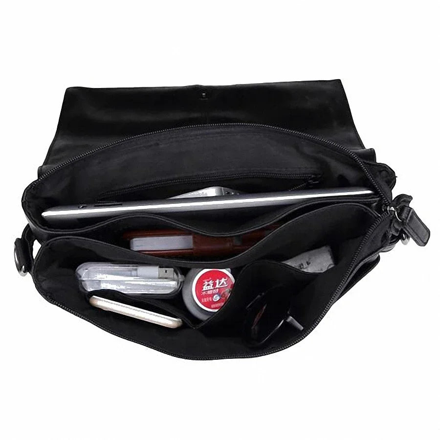 Leather Bag Men bag Messenger Casual Men's Travel BAG Leather Clutch Crossbody bags Male Shoulder PU Leather Handbag 가방 2024 NEW