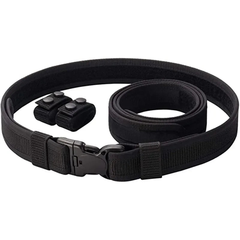 2 in 1 Tactical Belt Quick Release  Buckle MOLLE  Mens Belts width 5CM