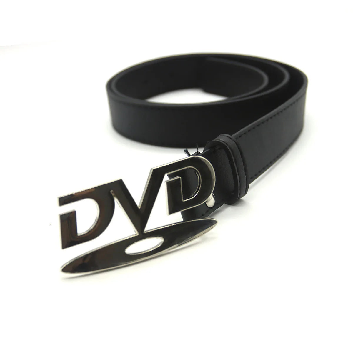 2026 Y2k Retro Dvd Buckle Belt Women Fashion Waistband, Trendy Niche Design, Versatile Accessory Perfect For Jeans, Statement