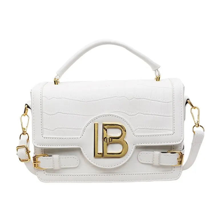 Fashionable Leather Women's Shoulder Bag Luxury Brand Famous Designer Elegant Classic Elegant Lining Vintage Bag