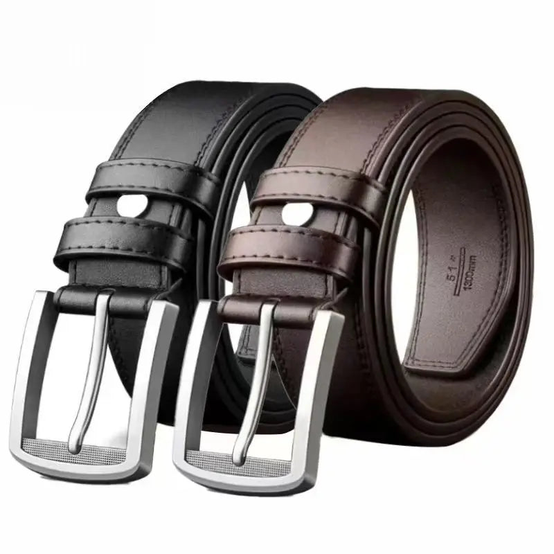 genuine leather luxury brand men's belt, business fashion trend belt, men's jeans decorative belt for men