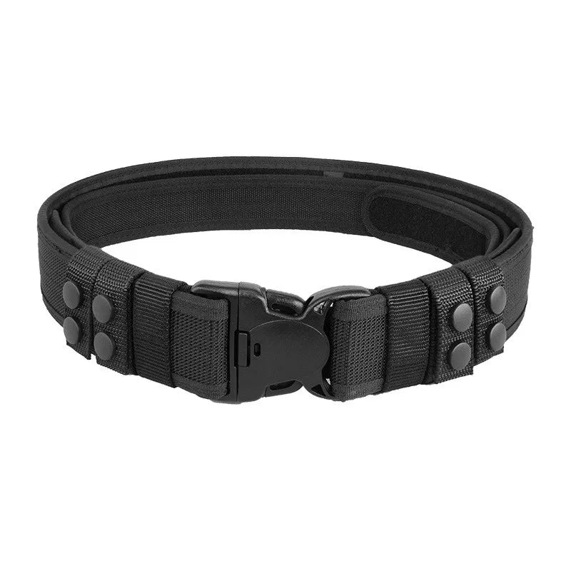 2 in 1 Tactical Belt Quick Release  Buckle MOLLE  Mens Belts width 5CM