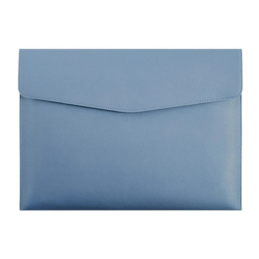Leather Document Bag A4 Envelope Document Holder Quality Briefcase Data Contract Bill File Bag Document Organizer Storage Bag