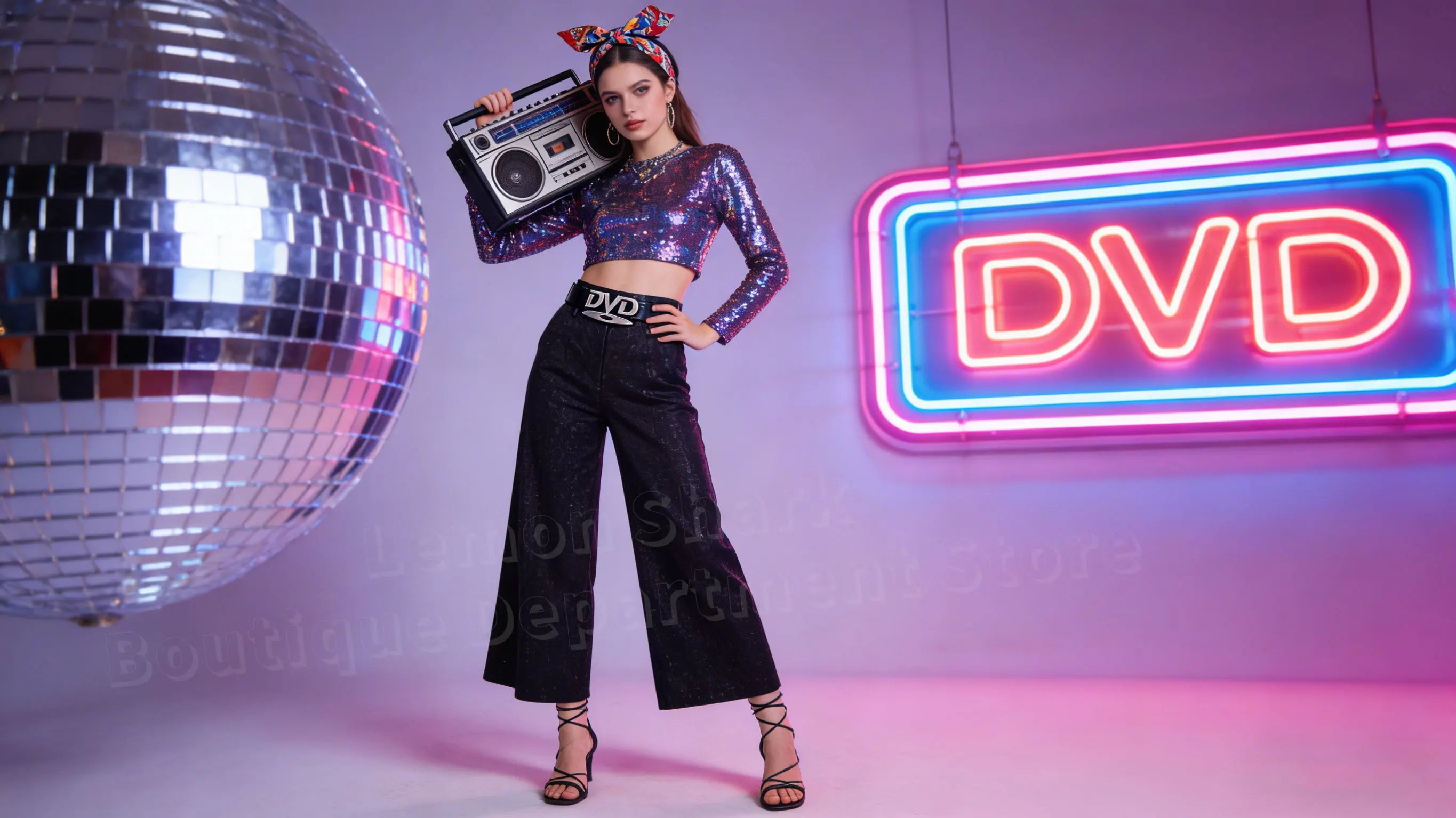 2026 Y2k Retro Dvd Buckle Belt Women Fashion Waistband, Trendy Niche Design, Versatile Accessory Perfect For Jeans, Statement