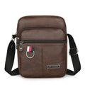 Leather Men's Sling Bag Messenger Shoulder Crossbody Bags Large Capacity Handbags Multifunctional
