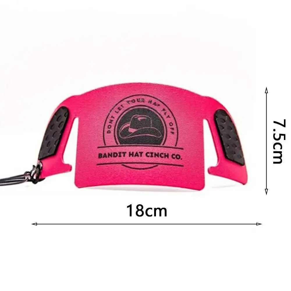 Fashion Leopard Cowboy Hat Cinch Detachable with Lanyard Hat Strap Leather Hat Strap Clip Outdoor