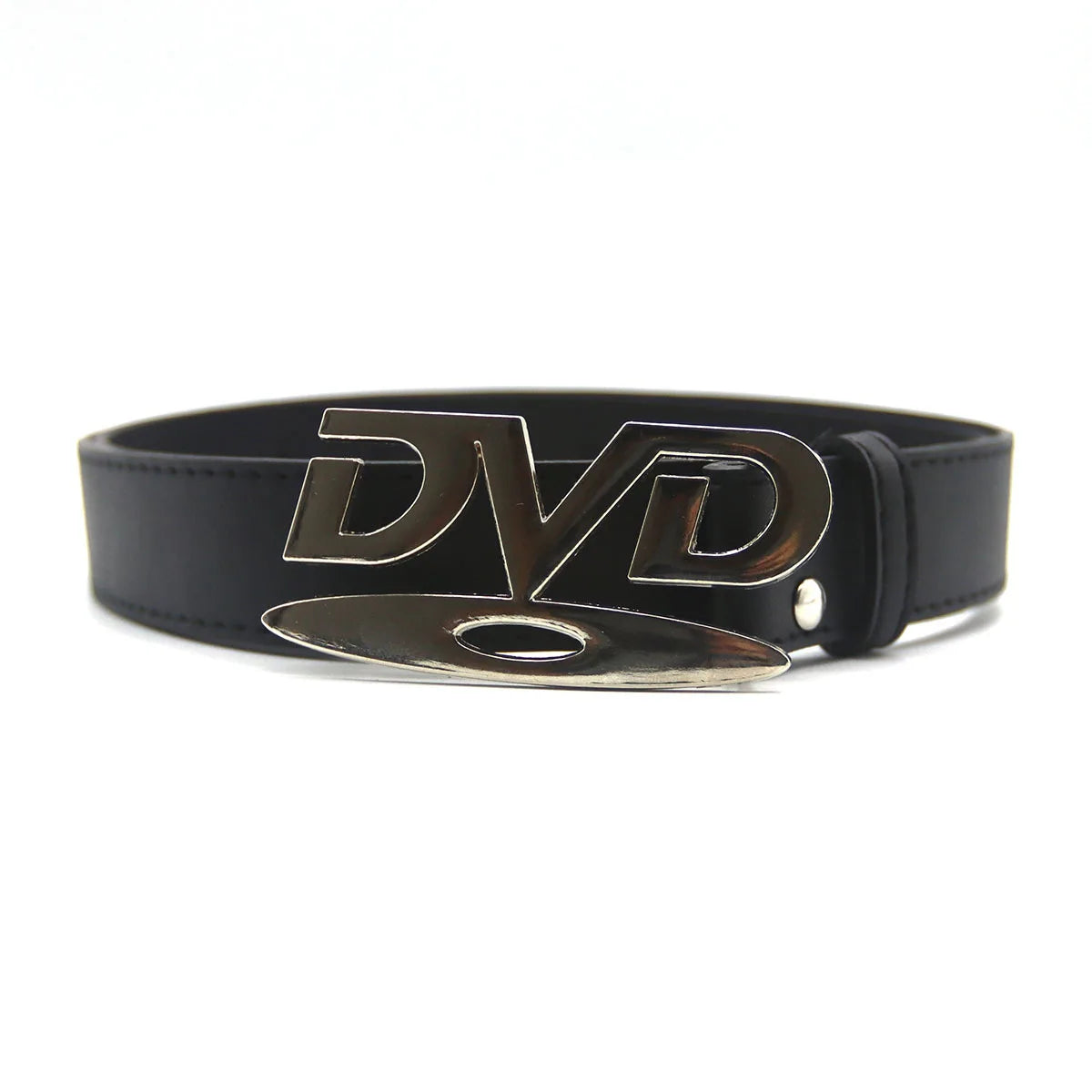 2026 Y2k Retro Dvd Buckle Belt Women Fashion Waistband, Trendy Niche Design, Versatile Accessory Perfect For Jeans, Statement
